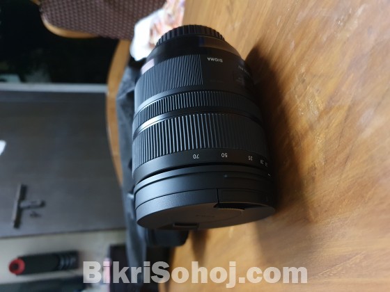 Sigma 24-70mm F 2.8 lens for Canon